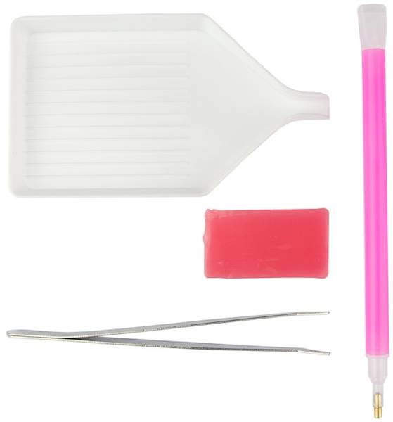 Zestaw do zdobień paznokci cyrkoniami