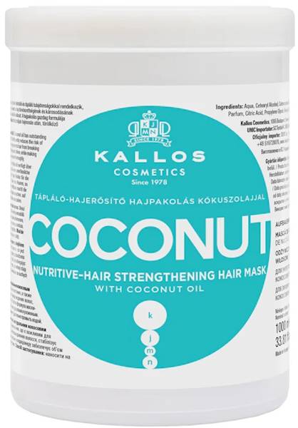 KALLOS KJMN Maska Coconut 1000ml