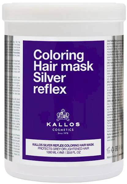KALLOS Maska silver reflex 1000ml
