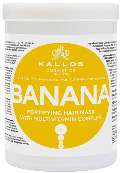KALLOS KJMN Maska BANANA 1000ml