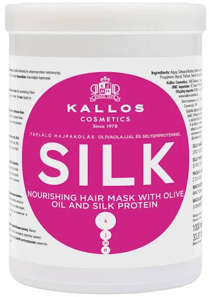 KALLOS KJMN Maska Silk regenerująca 1000ml
