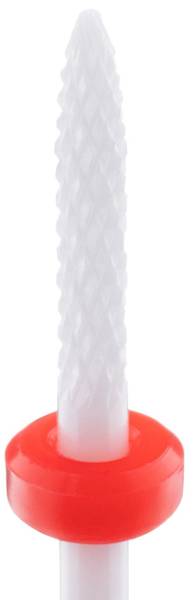 Frez szczelinowy CZERWONY podłużny szerszy