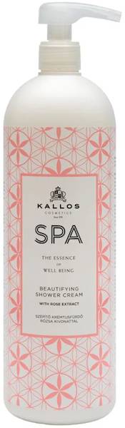 KALLOS Żel pod prysznic kremowy z róży spa 1000ml