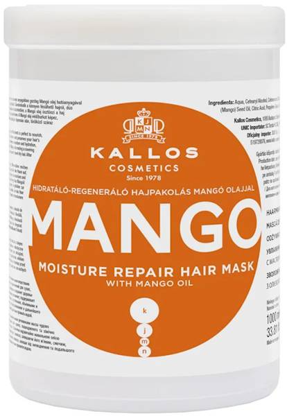 KALLOS KJMN Maska Mango 1000ml