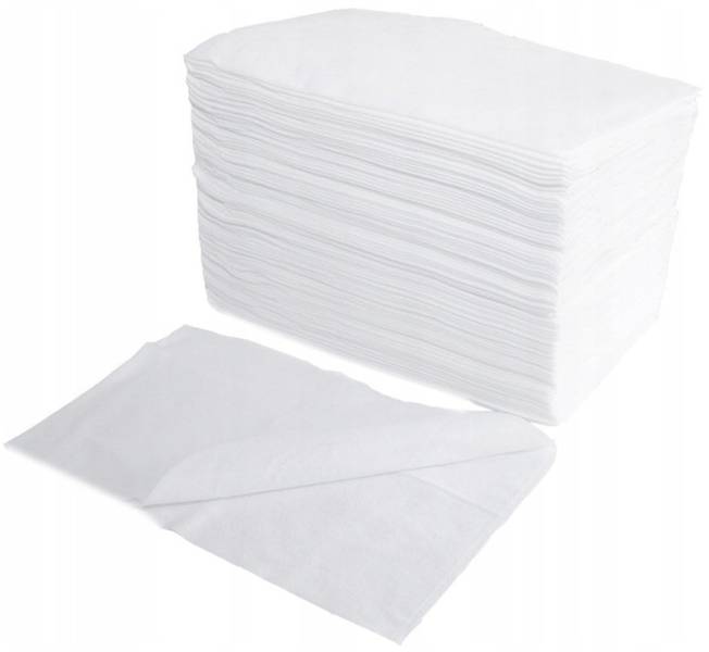 Ręcznik fryzjerski włókninowy 46x70cm wzór 100szt