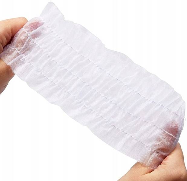 Opaska na włosy kosmetyczna Hair Band 100 sztuk