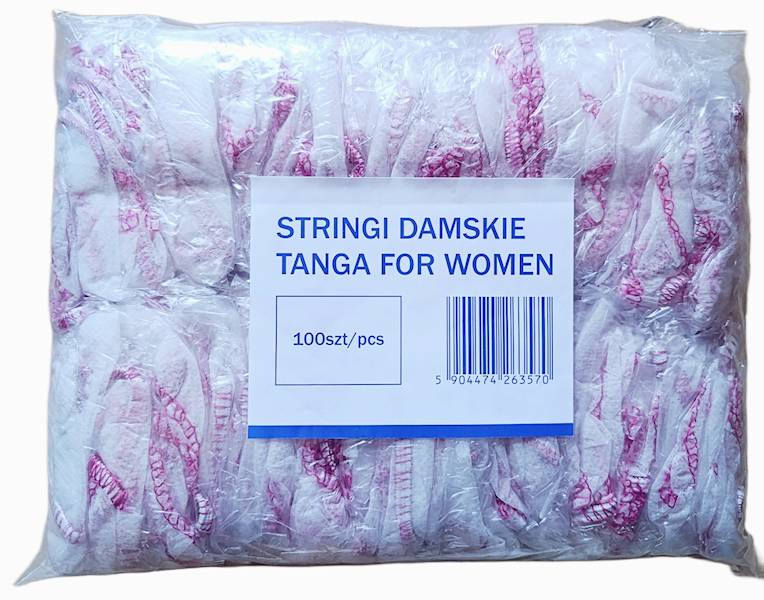 Stringi damskie Tanga for Women 100 sztuk