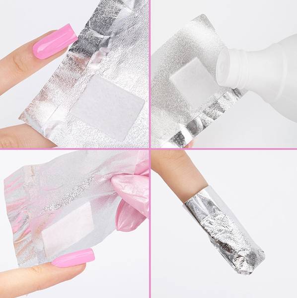 Allelac folia do usuwania lakierów Lack Off 100szt