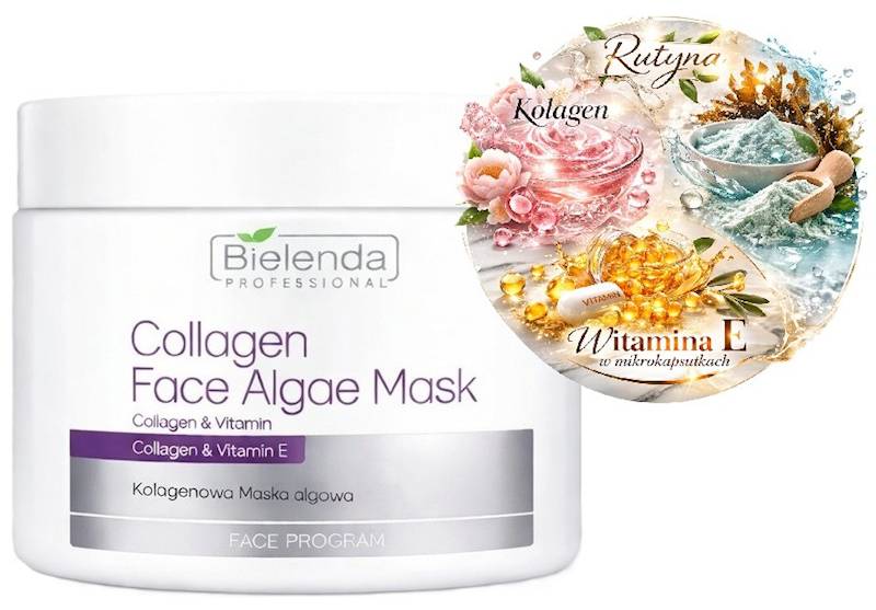 BIELENDA Maska algowa kolagenowa 190g