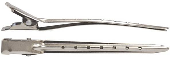 Klipsy metalowe średnie 8,1cm 12 sztuk