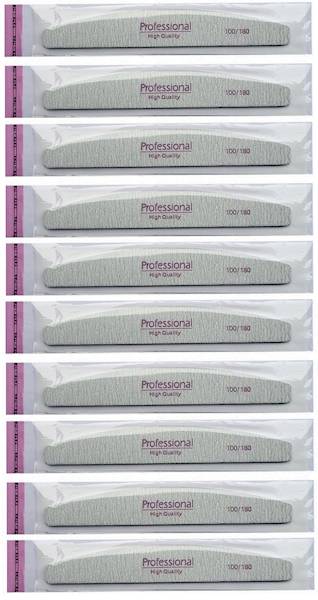 Pilnik PROFESSIONAL półksiężyc 100/180 bezp.10szt