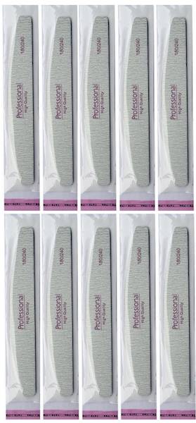 Pilnik PROFESSIONAL półksiężyc 180/240 bezp.10szt