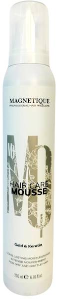 MAGNETIQUE Gold&Keratin hair care mousse 200ml