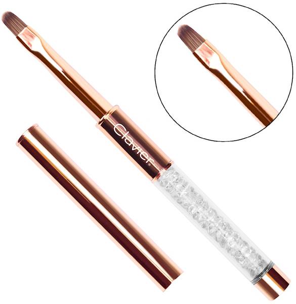 CLAVIER pędzelek do żelu Gold 6mm