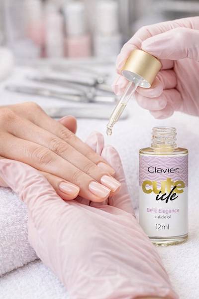 CLAVIER oliwka do skórek Belle Elegance 12ml