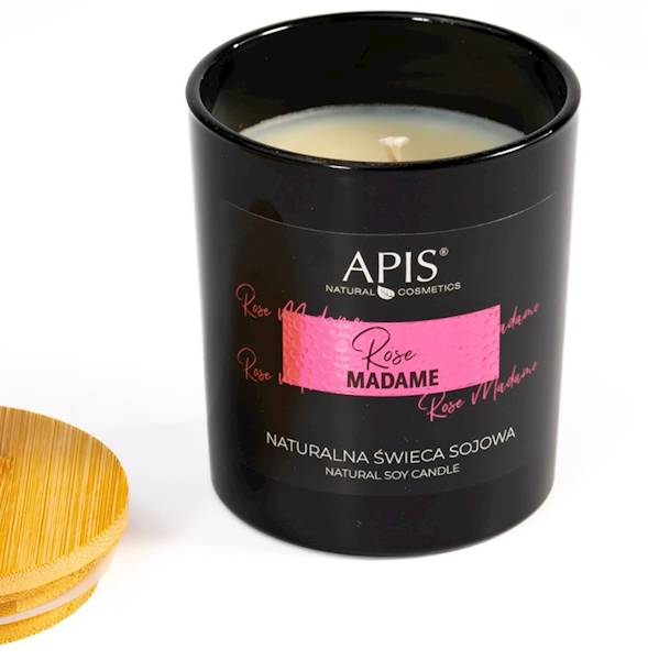 APIS Rose Madame świeca sojowa 150g