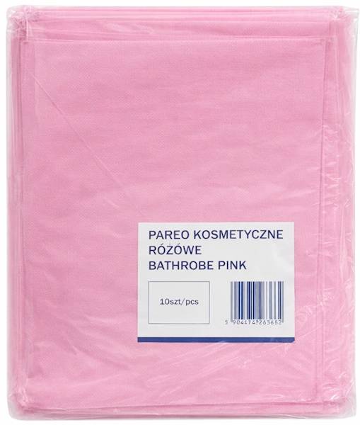 Pareo RÓŻOWE z włókniny 10 sztuk