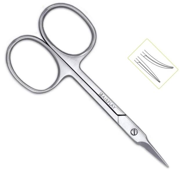 HAIRPLAY nożyczki ZAGIĘTE do skórek NS01-9