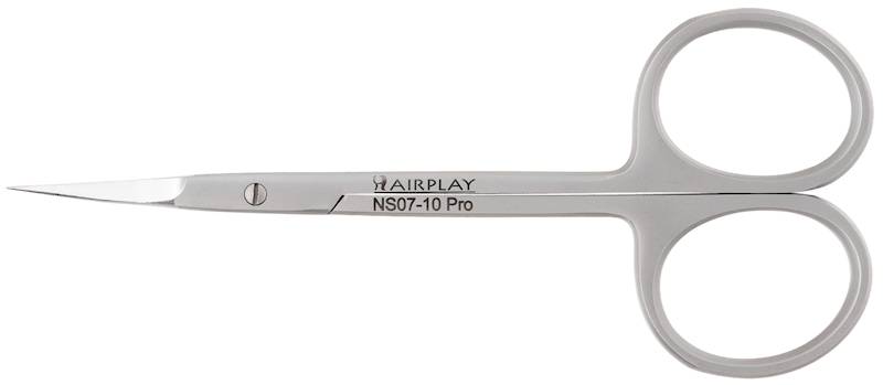 HAIRPLAY nożyczki ZAGIĘTE do skórek NS07-10PRO