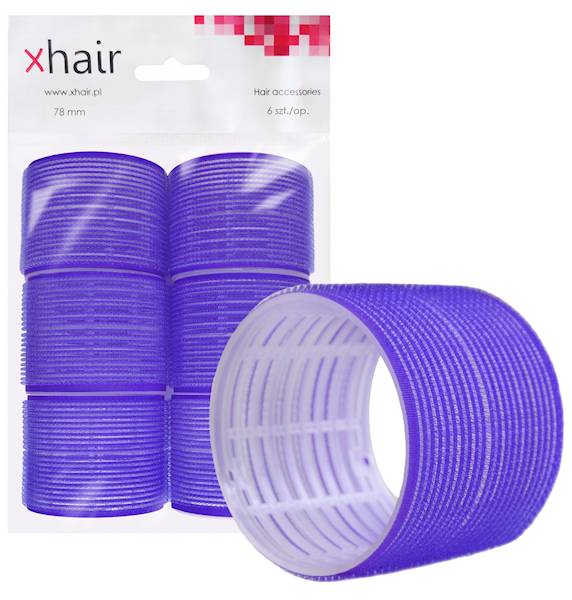 Wałki rzepy 78mm xHAIR 6szt
