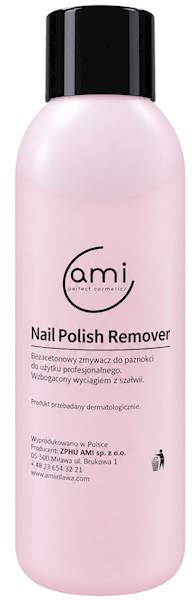 AMI Bezacetonowy zmywacz do paznokci 1L