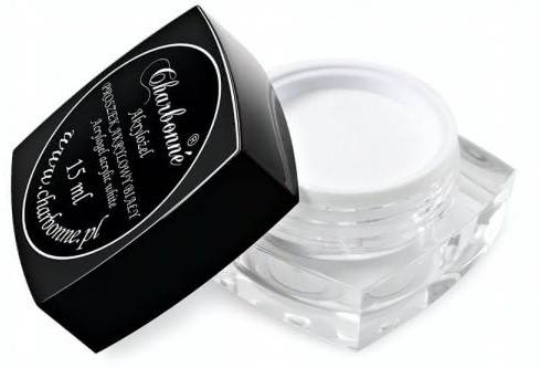 Charbonne proszek akryl biały 15ml