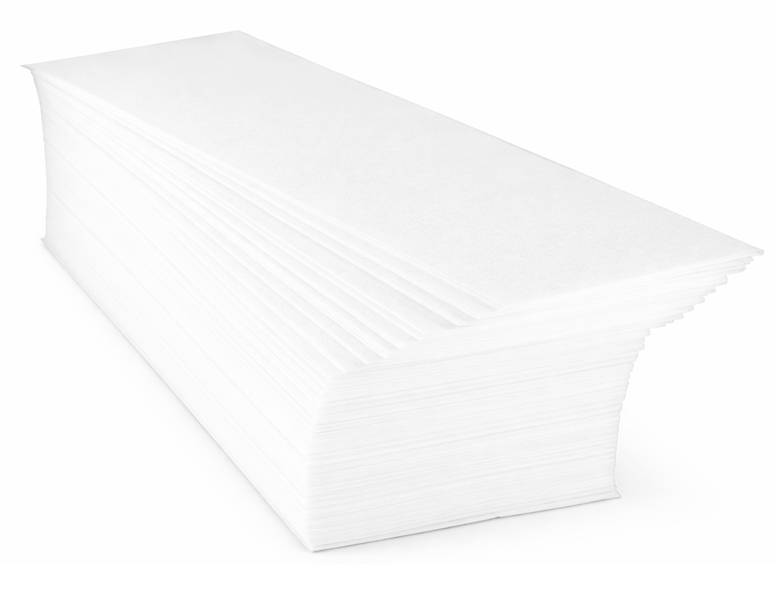 Paski do depilacji cięte 7x20cm BIAŁE 100 sztuk