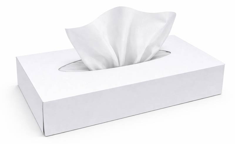 Chusteczki kosmetyczne WYCIĄGANE białe 100 sztuk