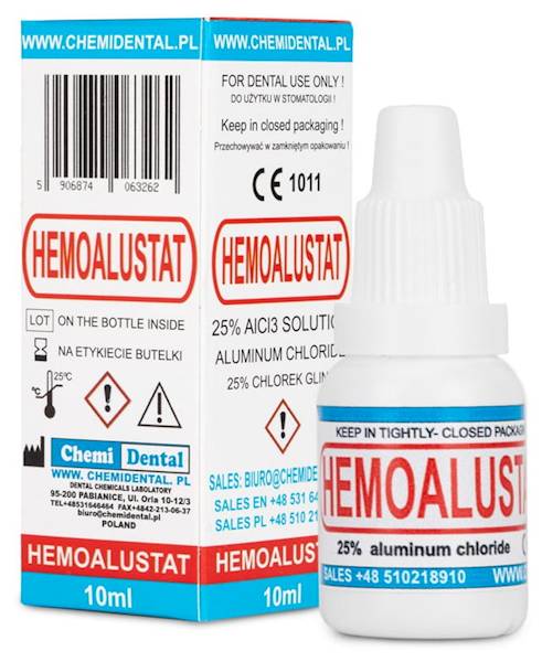 Płyn hamowanie krwawienia skórek Hemoalustat 10ml