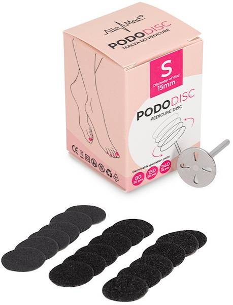 Dysk do pedicure Pododisk+ nakładki tarcze S 15mm