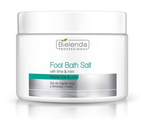 BIELENDA PODO sól z limonka i miętą do stóp 600g