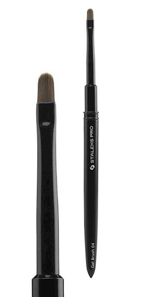 STALEKS Pędzelek do żelu EXPERT 4mm/7mm