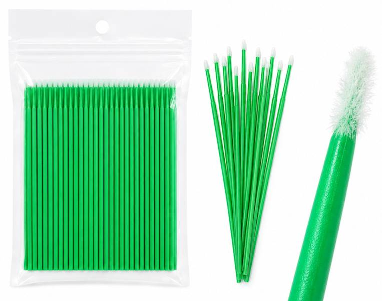 APLIKATORY mikroszczoteczki ZIEL 100szt WORECZEK