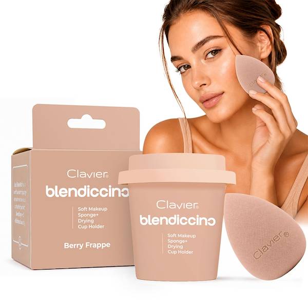 CLAVIER gąbka BLENDICCINO/Berry łezka ETUI