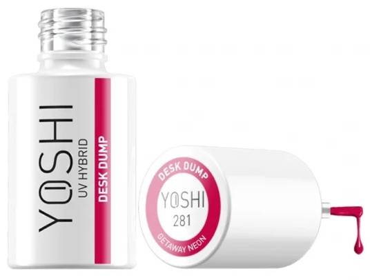 YOSHI lakier hybrydowy UV 281 desk dump 8ml
