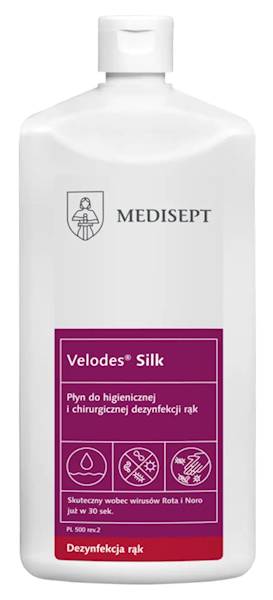 DEZYNFEKCJA velodes silk do rąk 500ml 