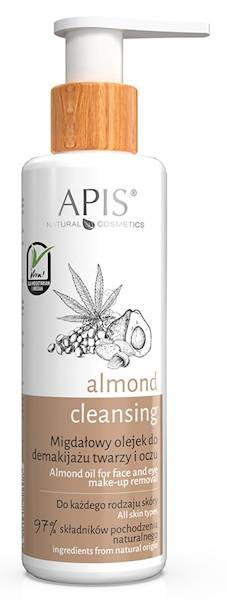 APIS Migdałowy OLEJEK demakijaż twarzy oczu 150ml