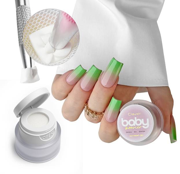 CLAVIER Baby Boomer Nailsology R08 Apple 3g