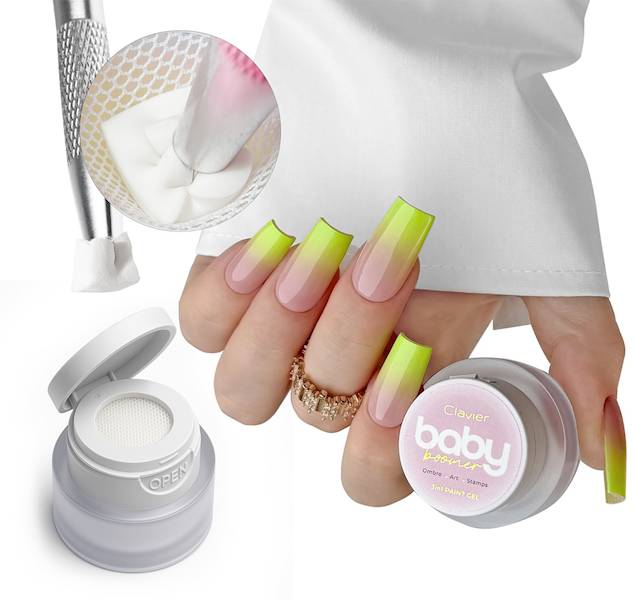 CLAVIER Baby Boomer Nailsology R07 Lime 3g