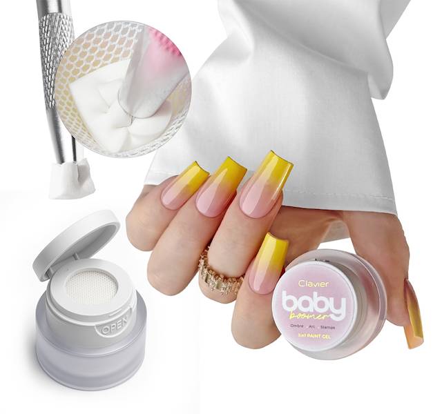 CLAVIER Baby Boomer Nailsology R06 Lemon 3g