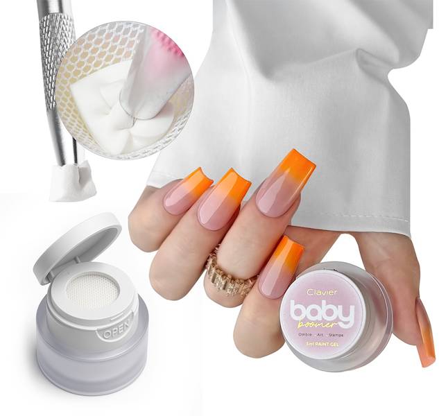 CLAVIER Baby Boomer Nailsology R05 Mandarin 3g