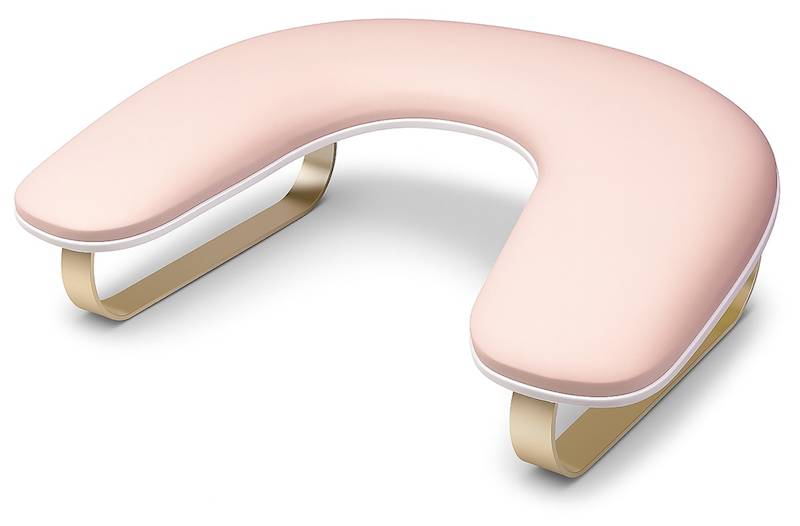 CLAVIER Podpórka pod dłonie manicure owal RÓŻOWA