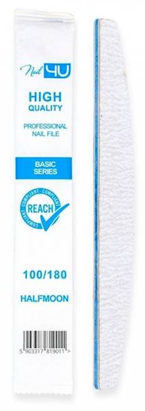 Nail4U Pilnik Basic łódka 100/180 25szt