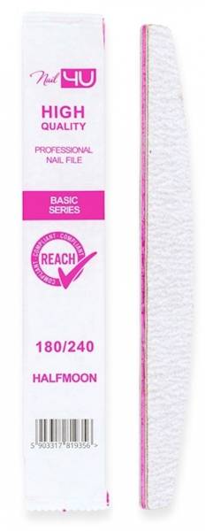 Nail4U Pilnik Basic łódka 180/240 25szt