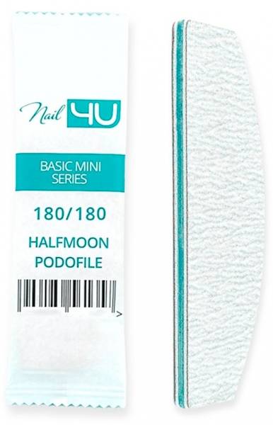 Nail4U Pilnik Podofile Basic łódka 180/180 25szt