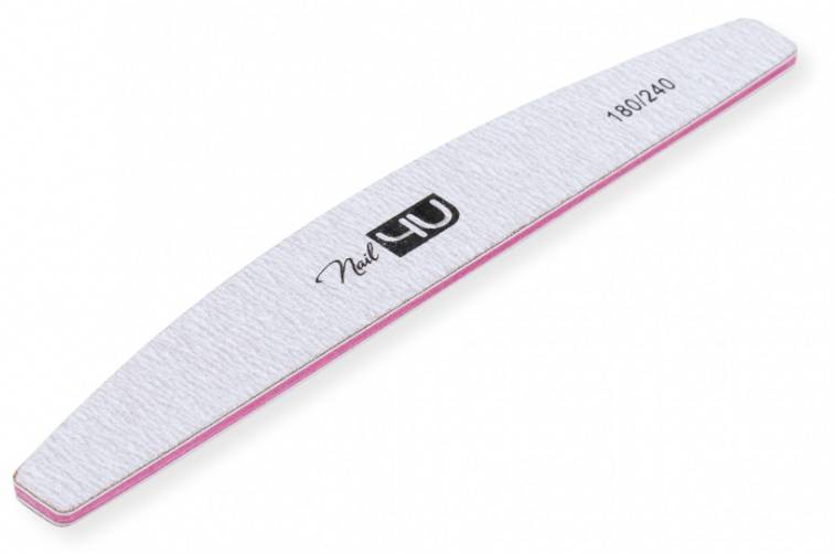 Nail4U Pilnik Basic Naked łódka 180/240 25szt