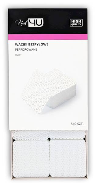 Nail4U Waciki bezpyłowe do paznokci 540szt