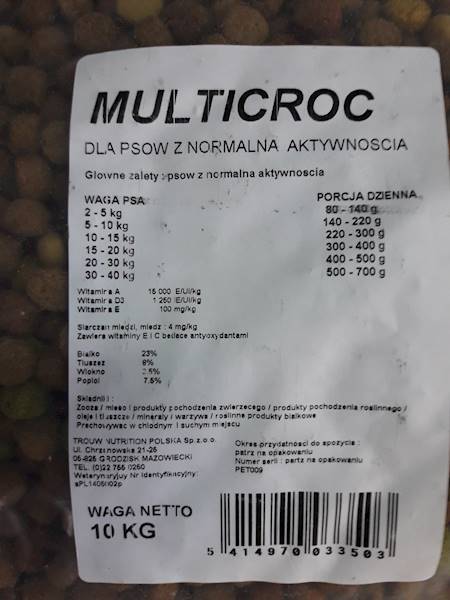 TNP Multicroc Blanco 10 kg
