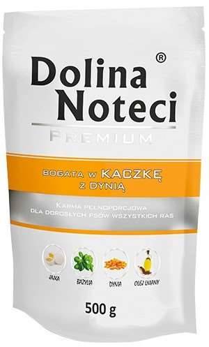 DOLINA NOTECI Premium bogata w kaczkę z dynią 500g