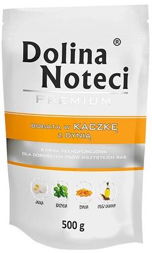 DOLINA NOTECI Premium bogata w kaczkę z dynią 500g